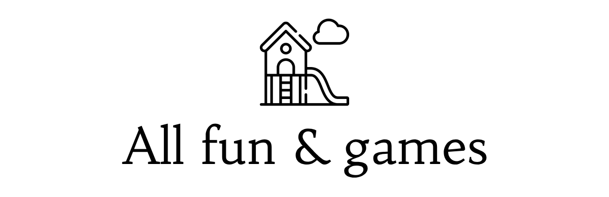 all fun and games with playground icon