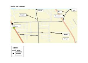 Gilgil town road network